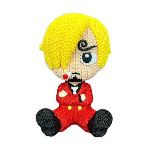 Pupazzo Sanji effetto knitted – Figure decorativa stampata in 3D