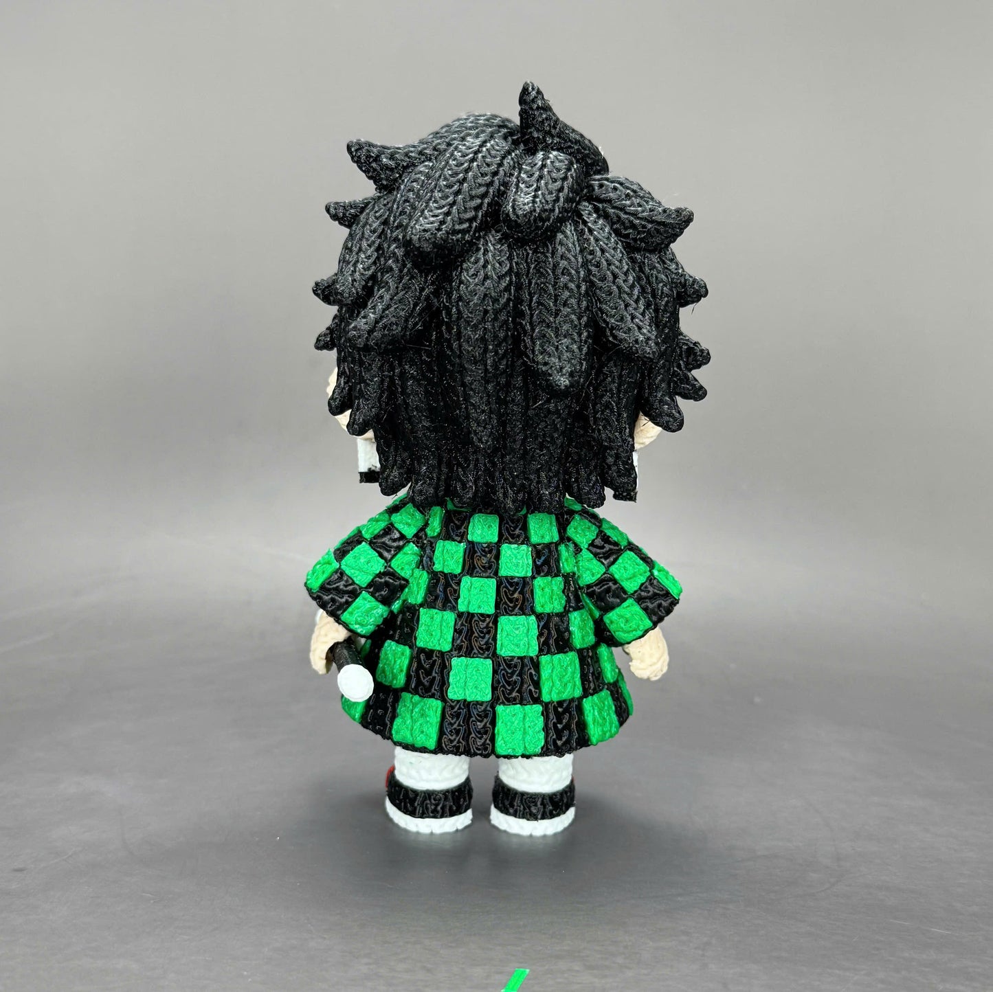 Pupazzo Tanjiro effetto knitted – Figure decorativa stampata in 3D