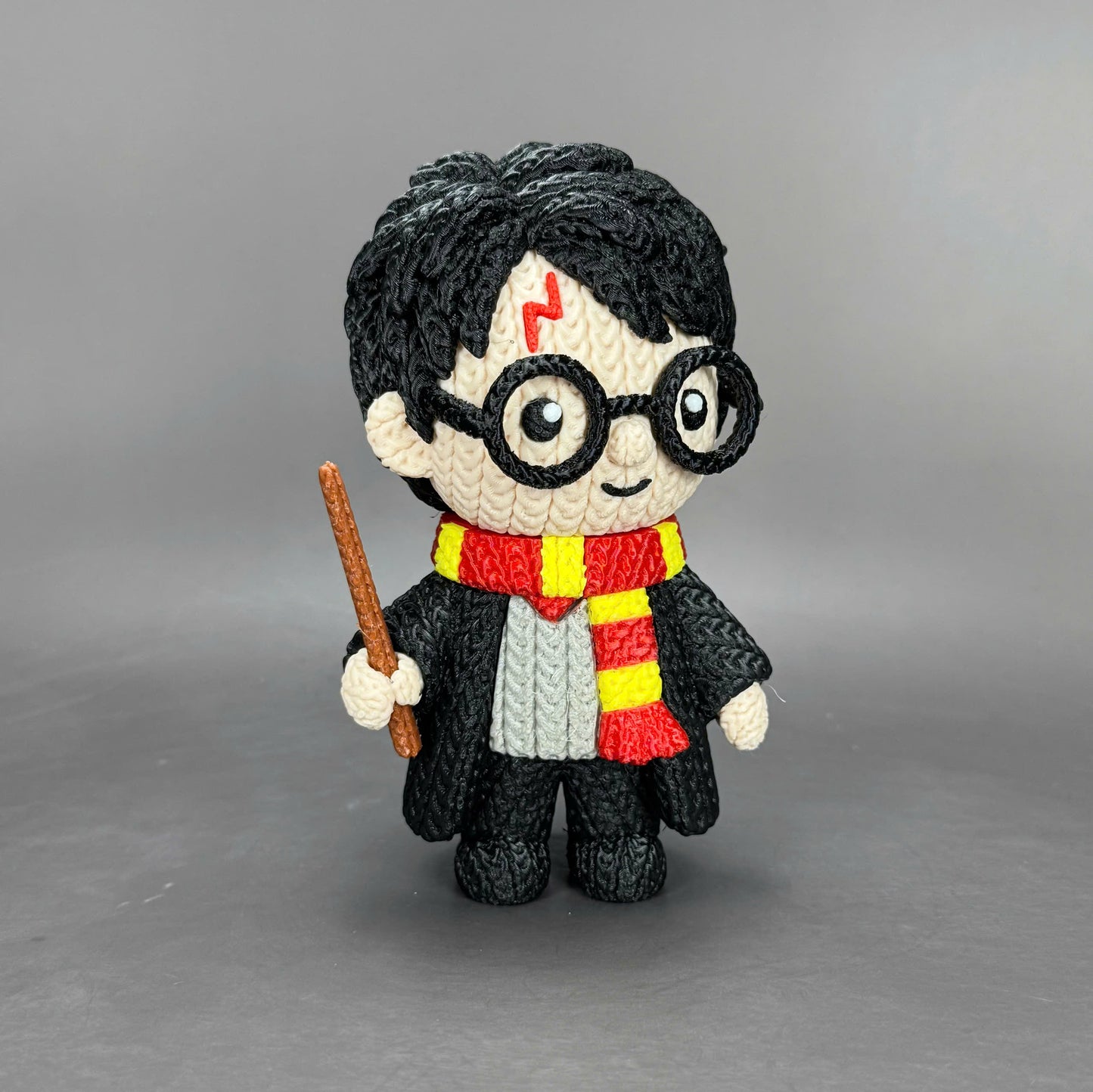 Pupazzo Harry Potter effetto knitted – Figure decorativa stampata in 3D