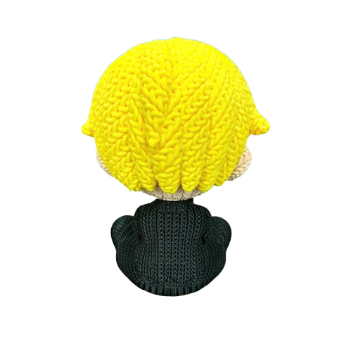 Pupazzo Sanji effetto knitted – Figure decorativa stampata in 3D