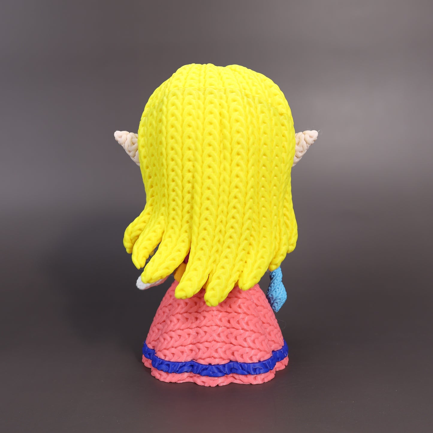 Pupazzo Principessa Zelda effetto knitted – Figure decorativa stampata in 3D
