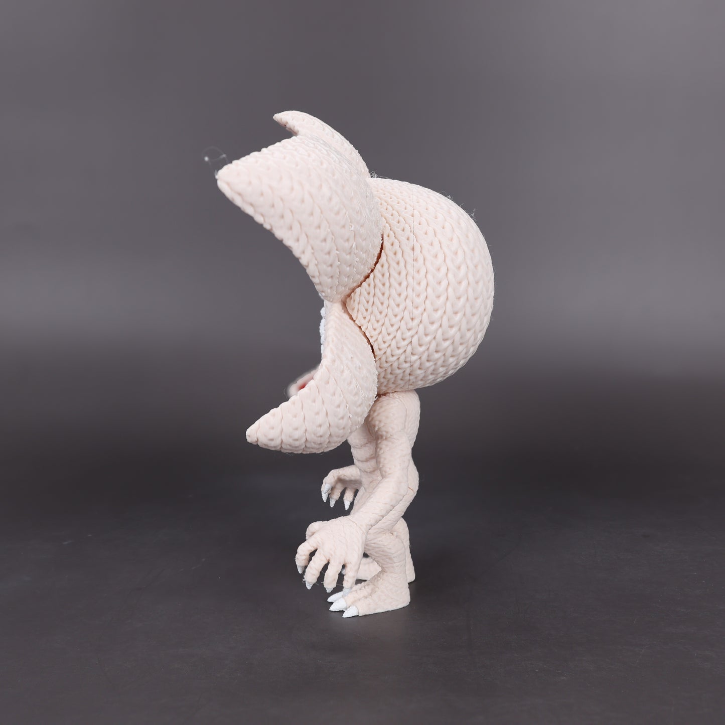 Pupazzo Demogorgone effetto knitted – Figure decorativa stampata in 3D