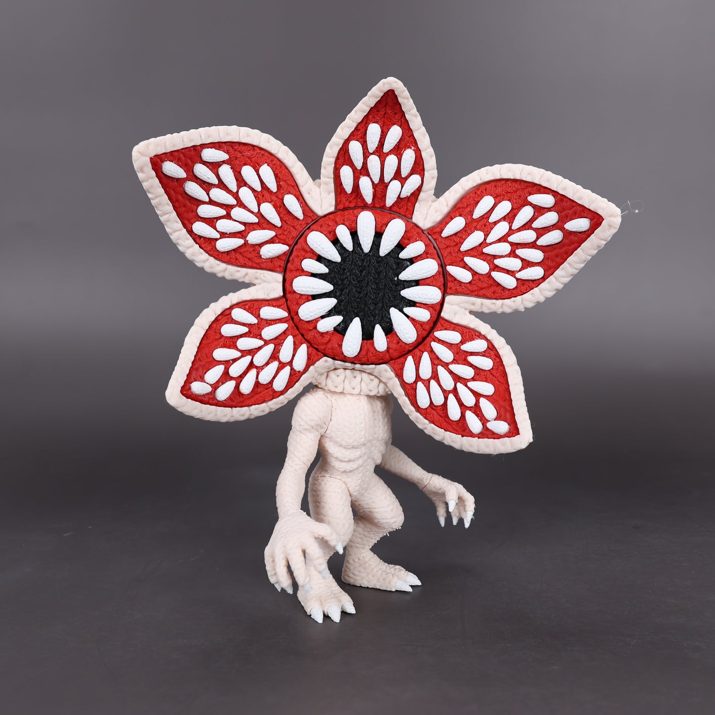Pupazzo Demogorgone effetto knitted – Figure decorativa stampata in 3D