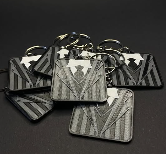 Portachiavi giacca "Mercoledì"