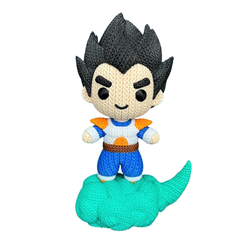 Pupazzo Vegeta effetto knitted – Figure decorativa stampata in 3D