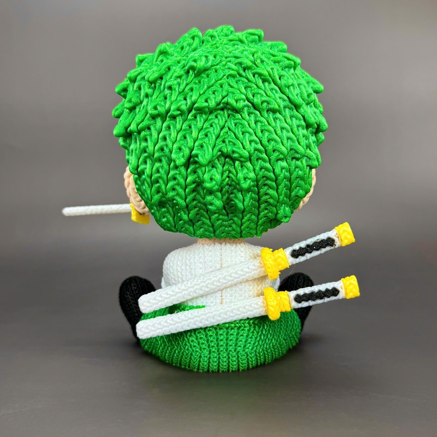 Pupazzo Zoro effetto knitted – Figure decorativa stampata in 3D