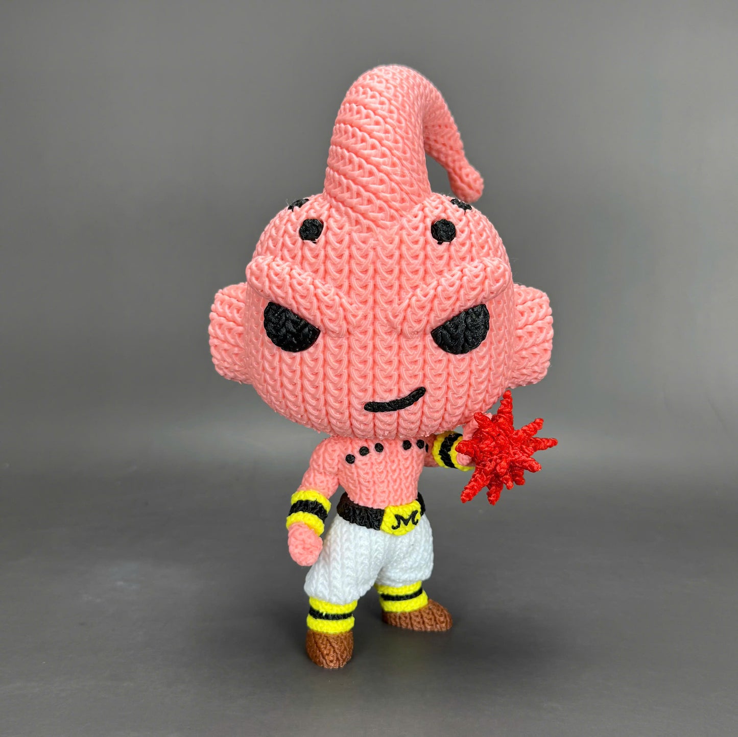 Pupazzo Kid Bu effetto knitted – Figure decorativa stampata in 3D