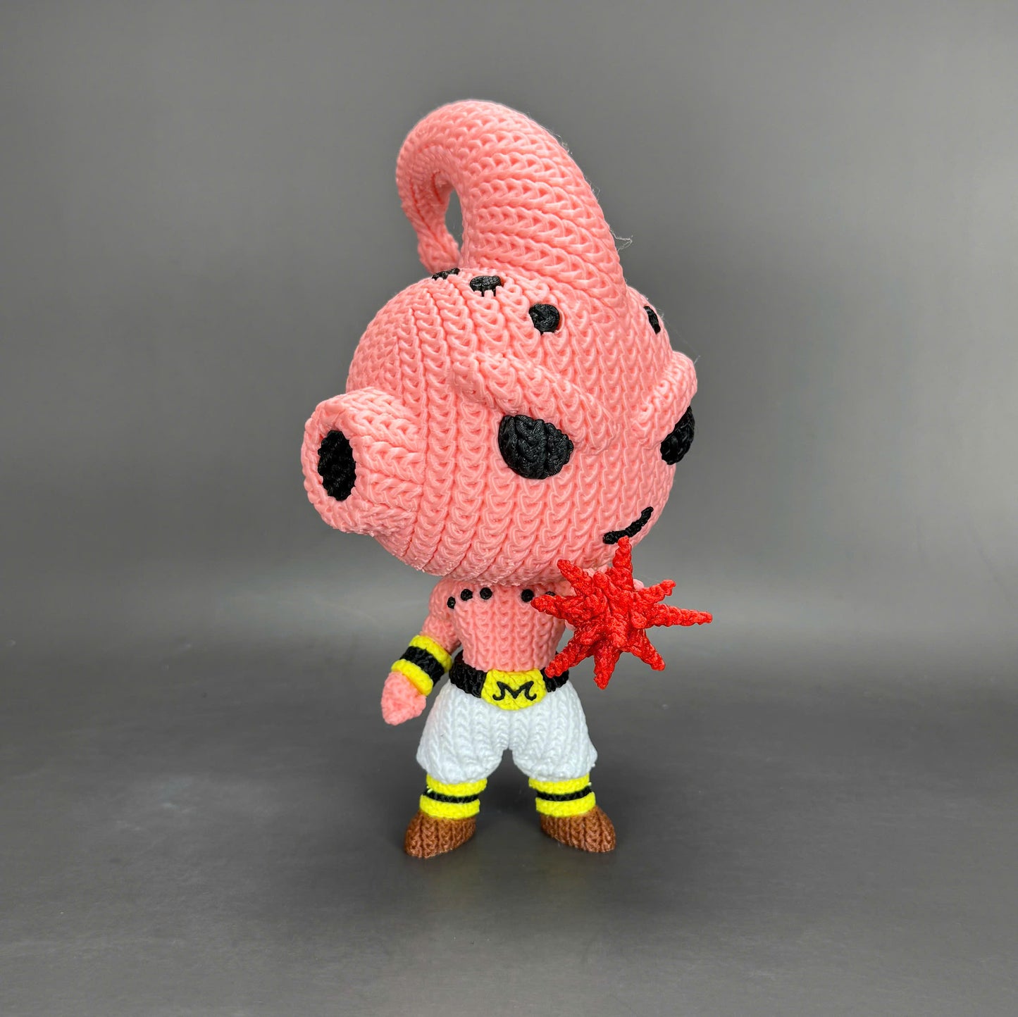 Pupazzo Kid Bu effetto knitted – Figure decorativa stampata in 3D