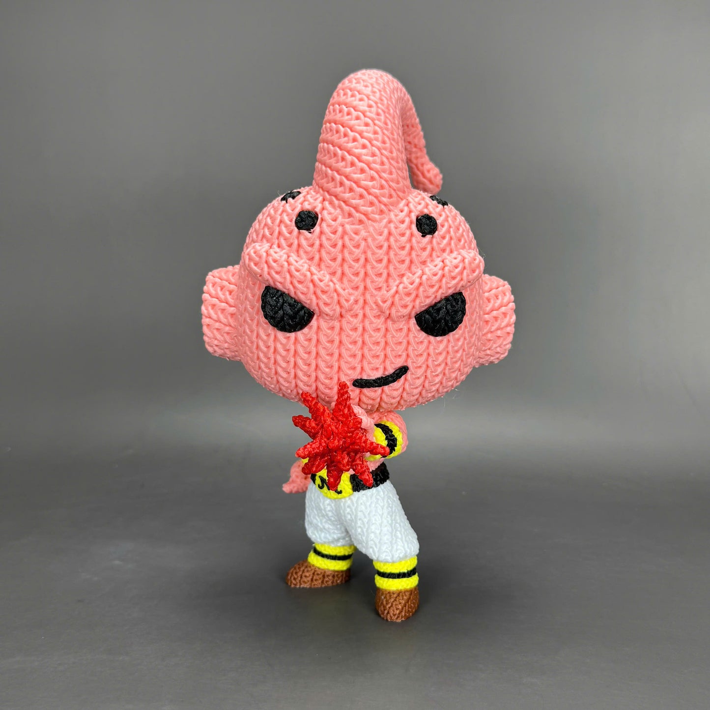 Pupazzo Kid Bu effetto knitted – Figure decorativa stampata in 3D