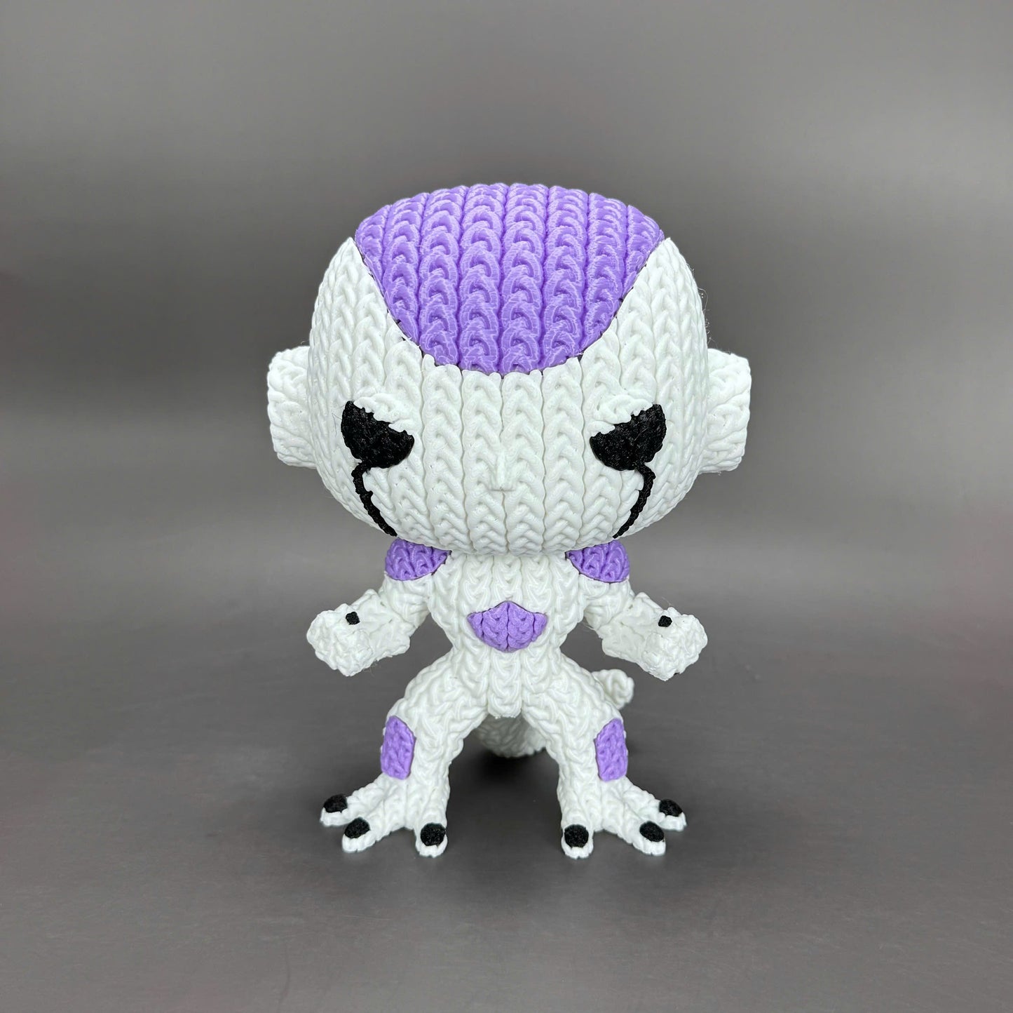 Pupazzo Freezer effetto knitted – Figure decorativa stampata in 3D