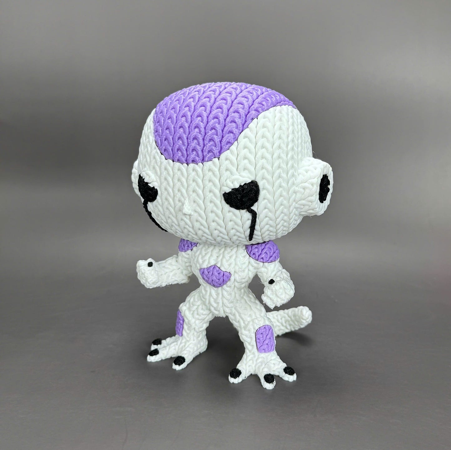 Pupazzo Freezer effetto knitted – Figure decorativa stampata in 3D