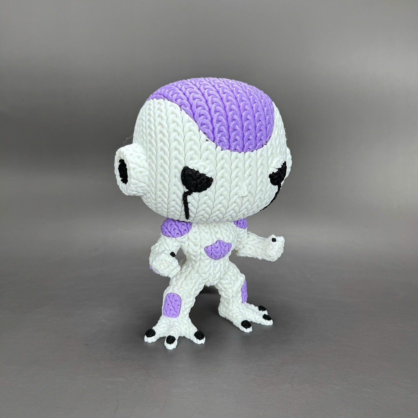 Pupazzo Freezer effetto knitted – Figure decorativa stampata in 3D