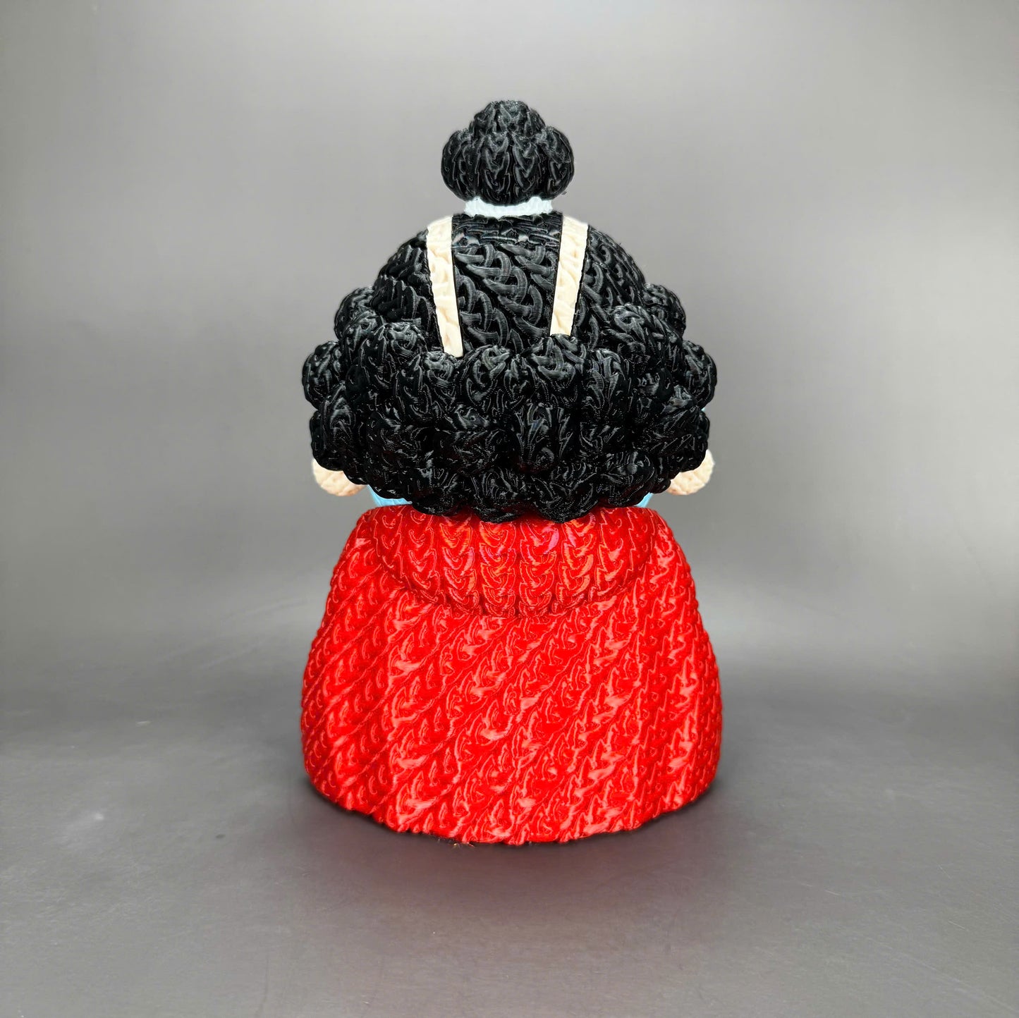 Pupazzo Jinbe effetto knitted – Figure decorativa stampata in 3D