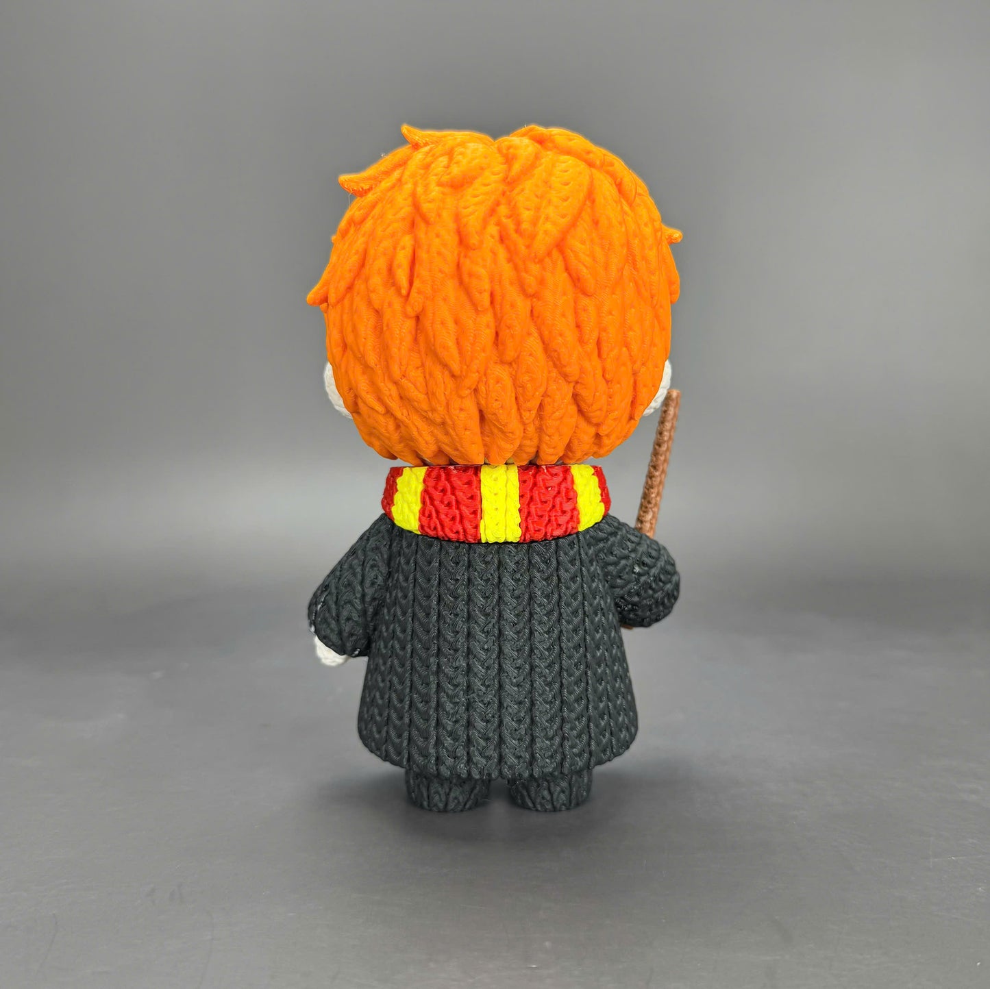 Pupazzo Ron Weasley effetto knitted – Figure decorativa stampata in 3D