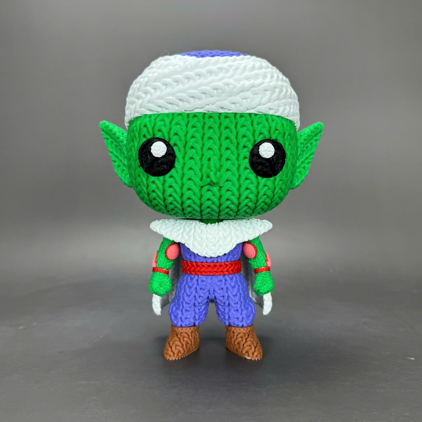 Pupazzo Piccolo effetto knitted – Figure decorativa stampata in 3D