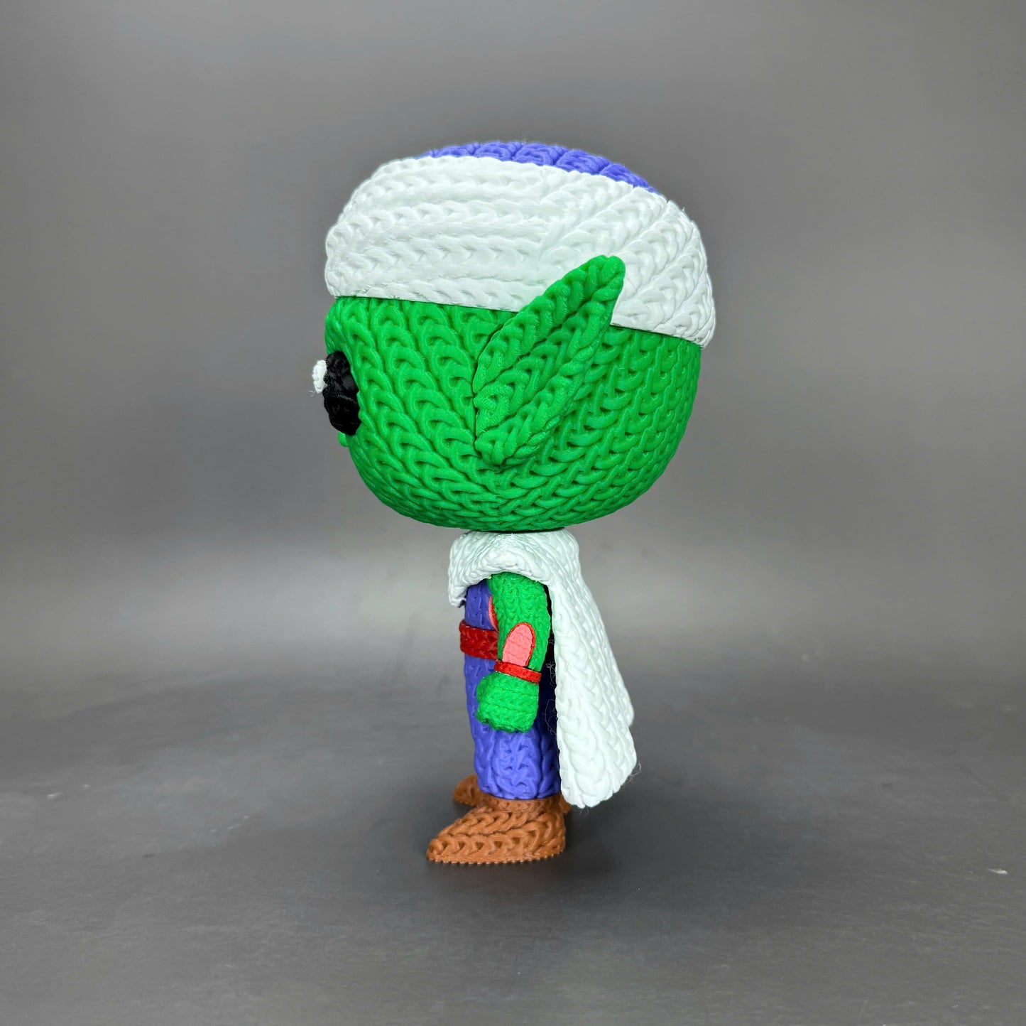 Pupazzo Piccolo effetto knitted – Figure decorativa stampata in 3D