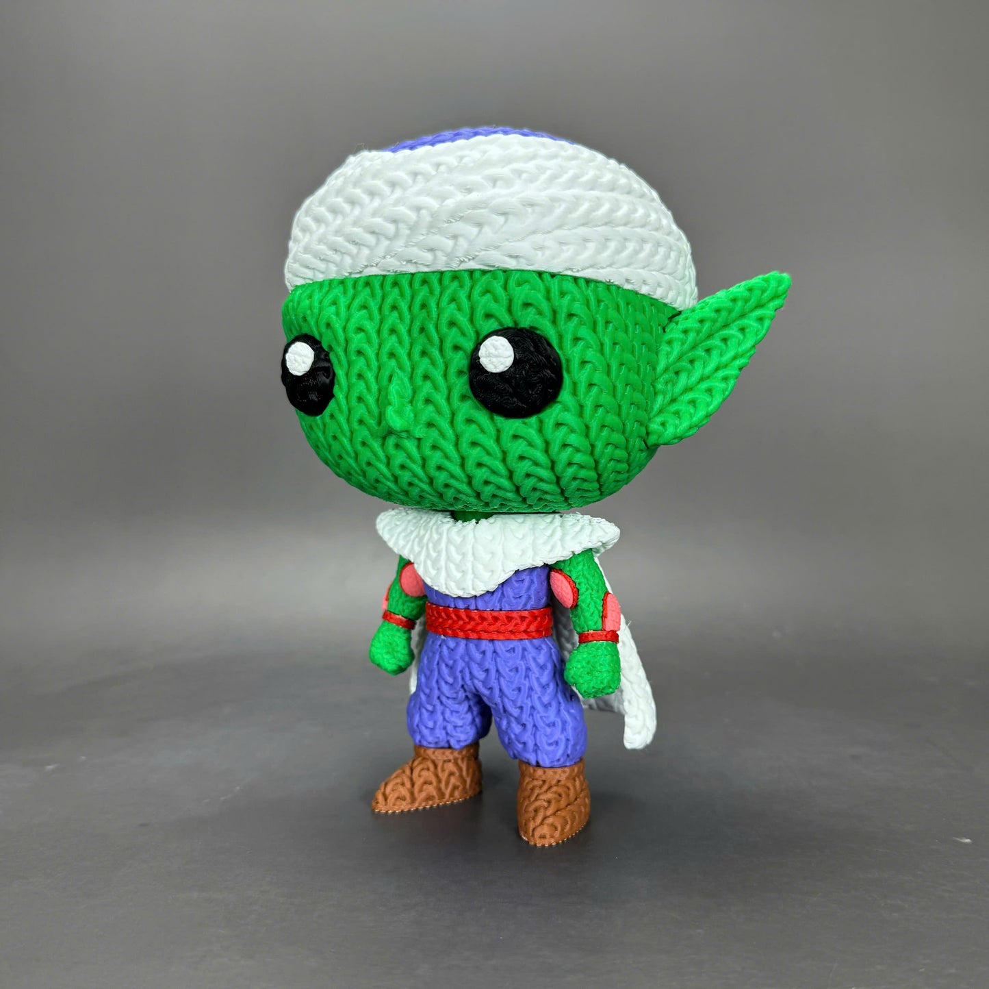 Pupazzo Piccolo effetto knitted – Figure decorativa stampata in 3D