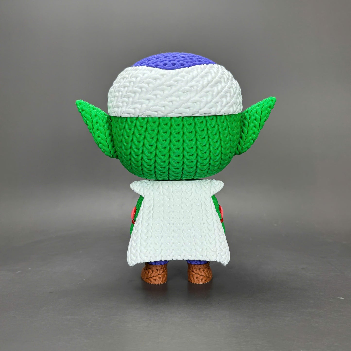Pupazzo Piccolo effetto knitted – Figure decorativa stampata in 3D