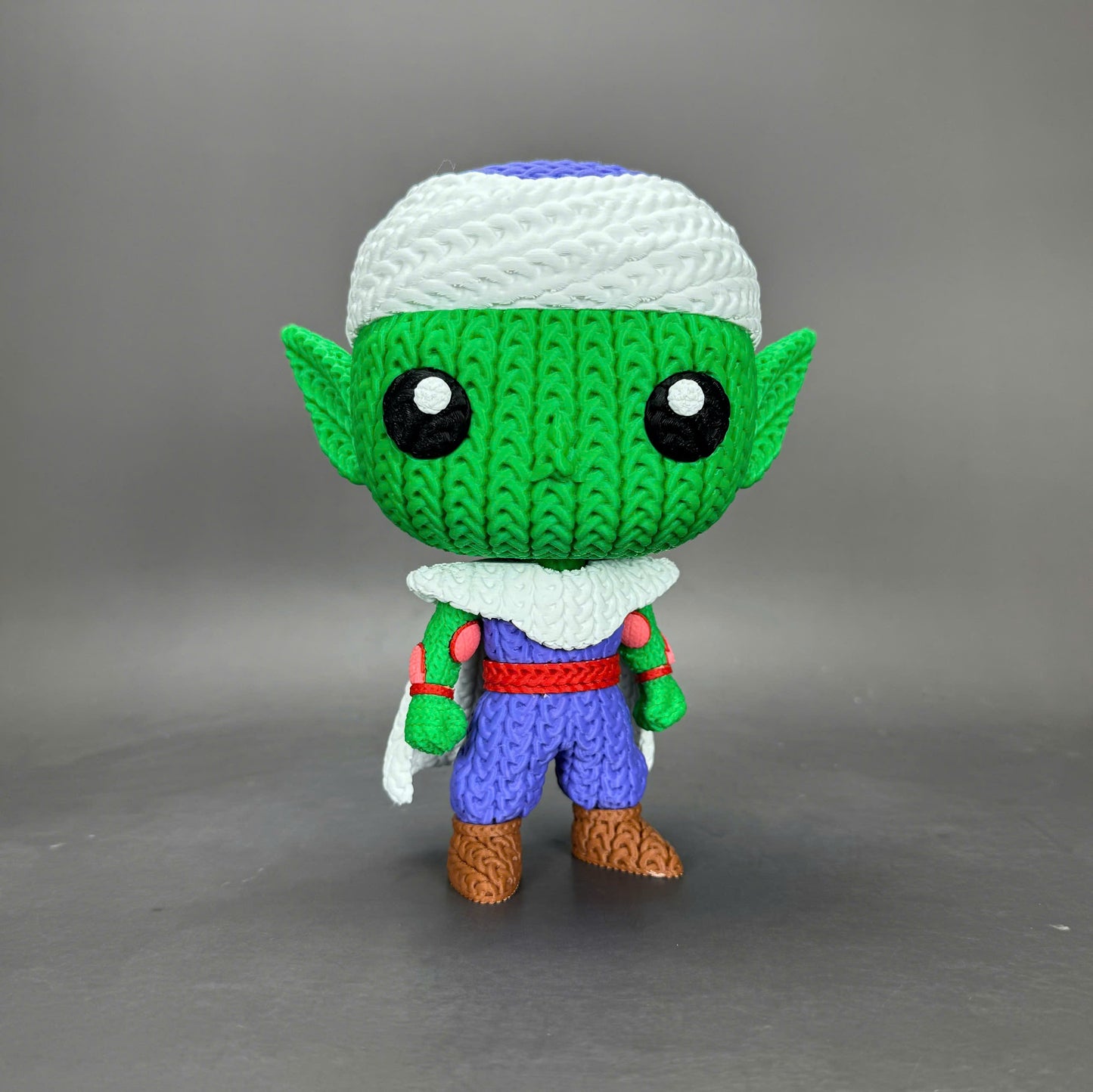Pupazzo Piccolo effetto knitted – Figure decorativa stampata in 3D