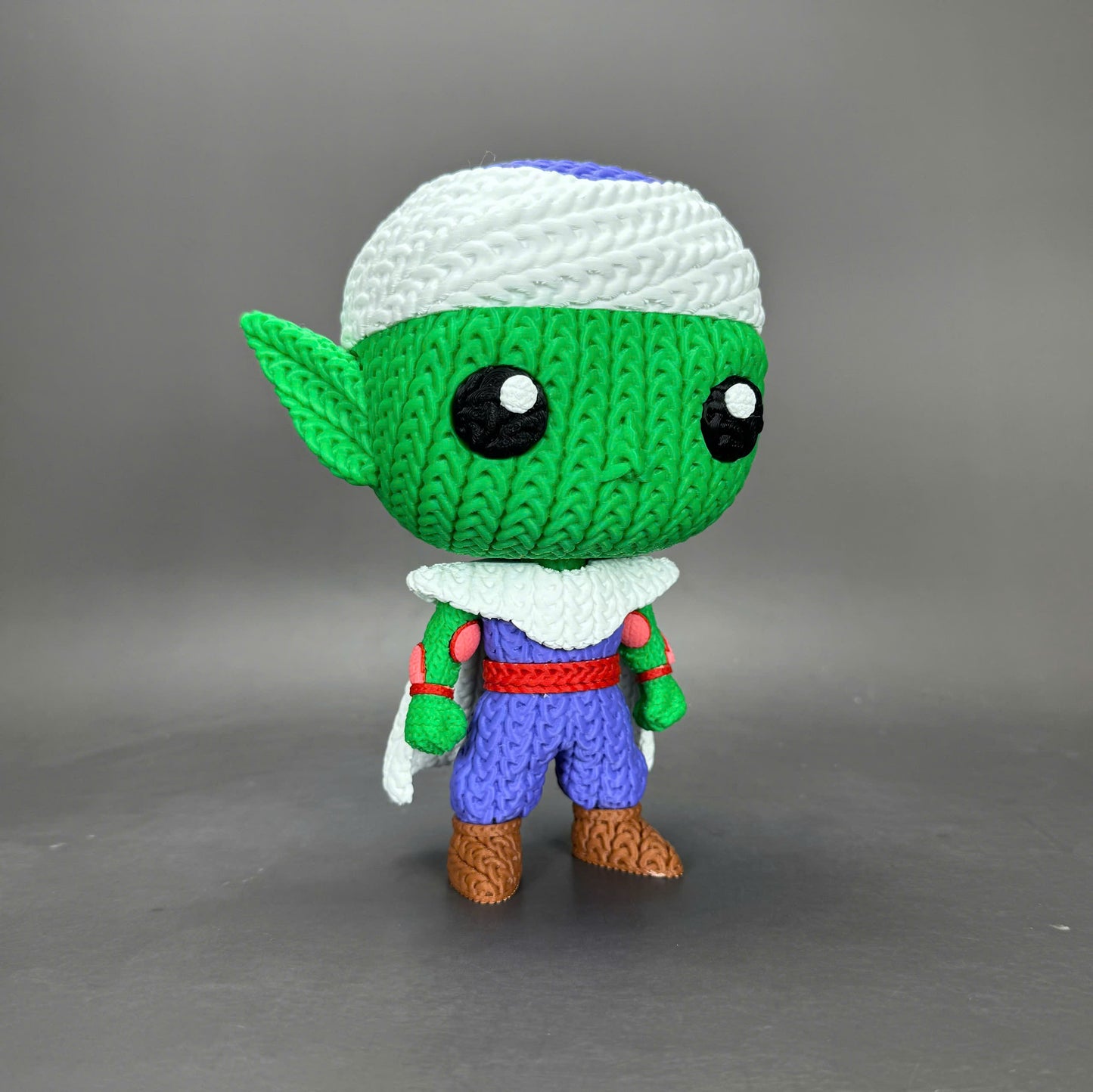 Pupazzo Piccolo effetto knitted – Figure decorativa stampata in 3D