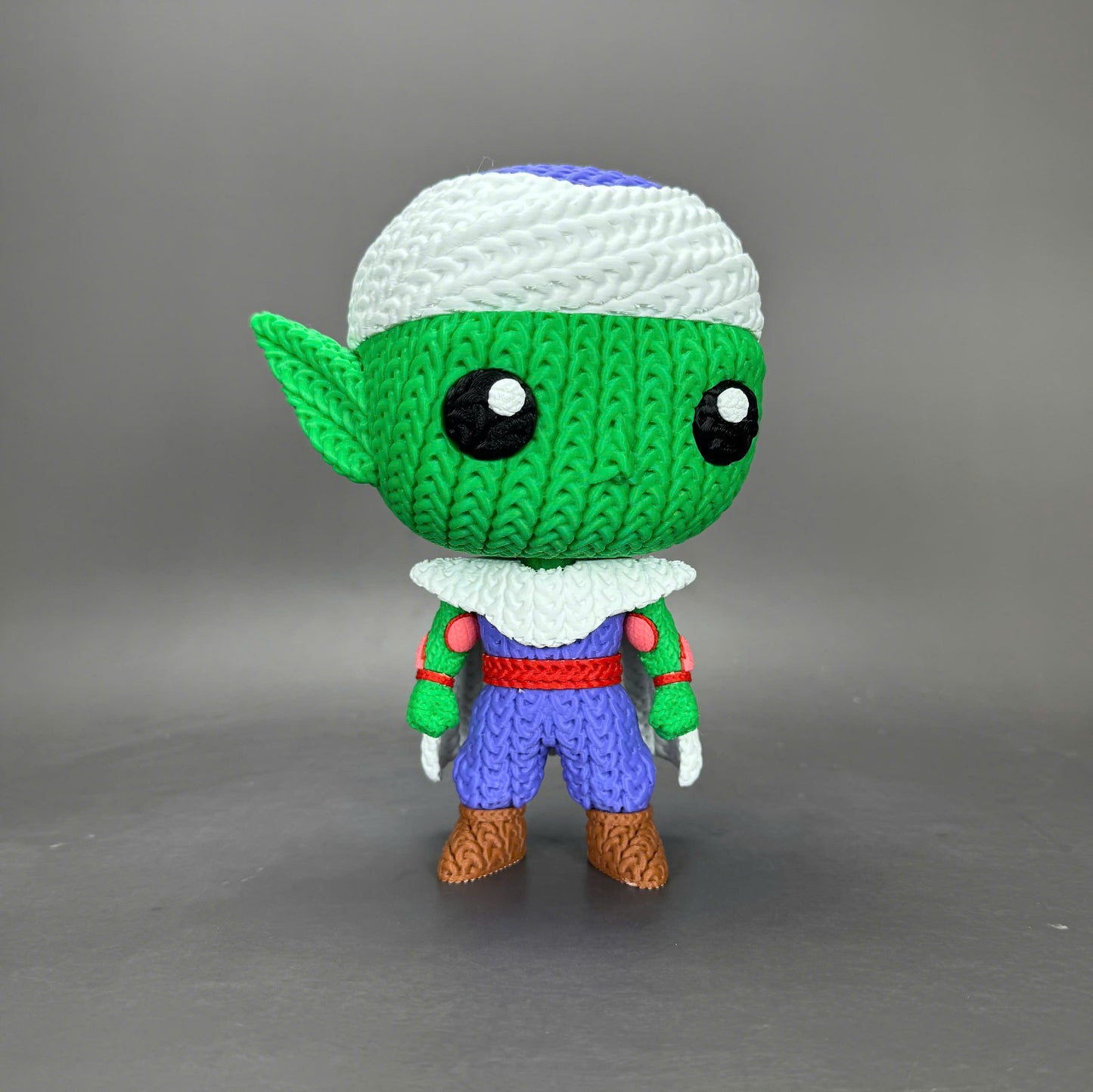 Pupazzo Piccolo effetto knitted – Figure decorativa stampata in 3D